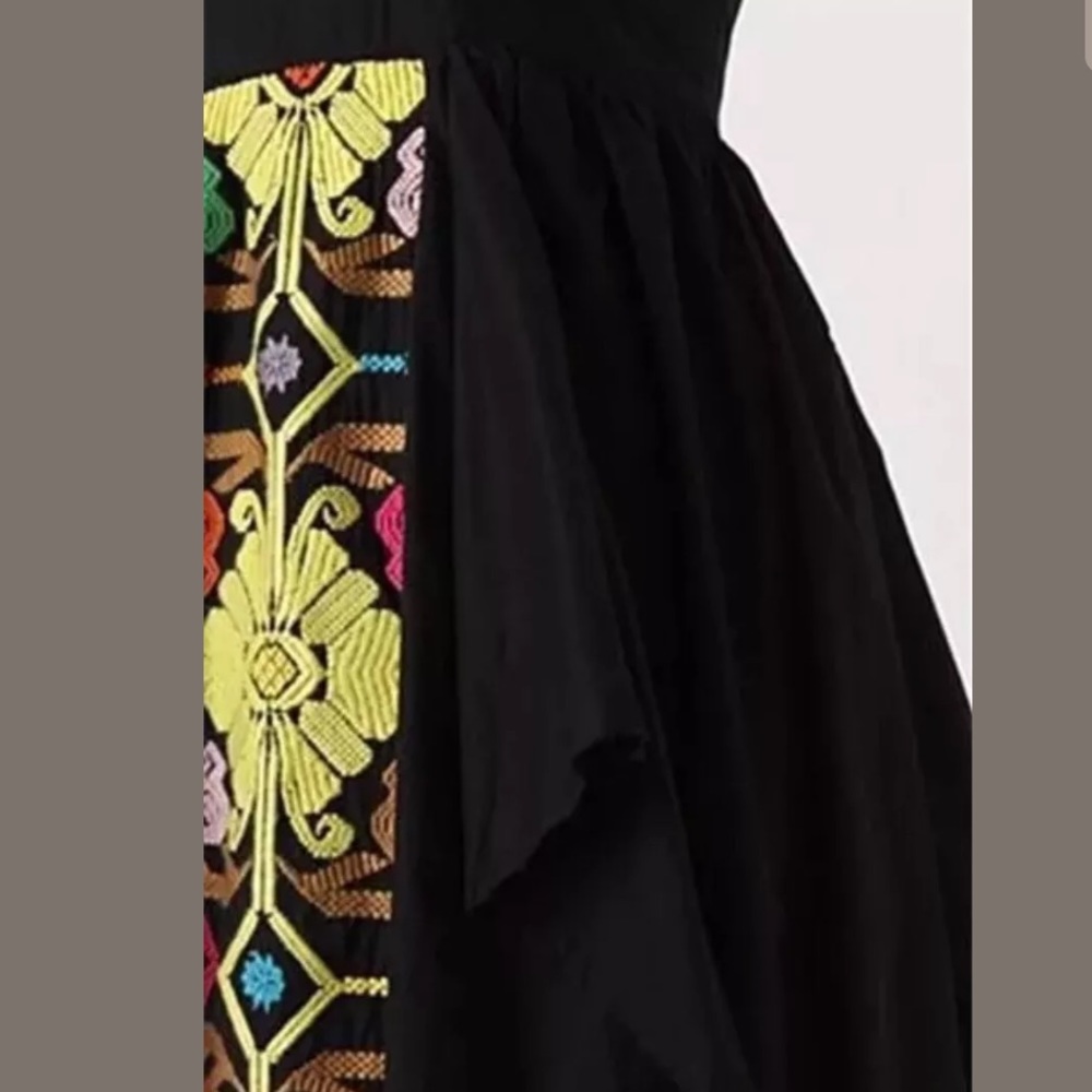 Anthropologie Embroidered Palenque Halter Dress - Picture 2 of 5